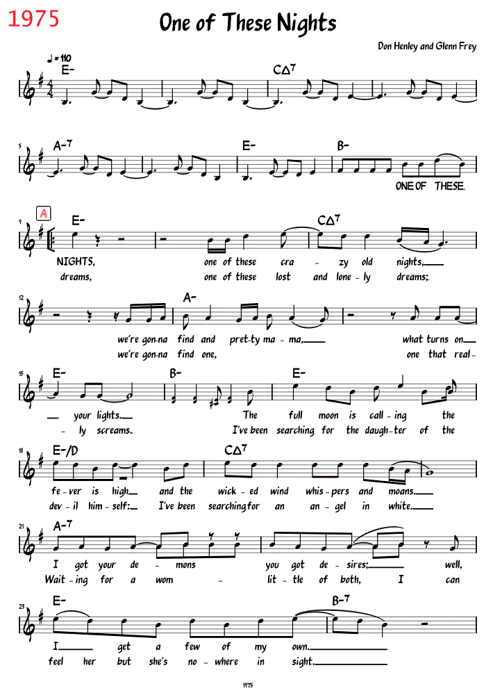 Sheet Music